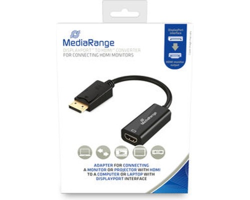 Перехідник DP to HDMI MRCS177 Mediarange (MRCS177)