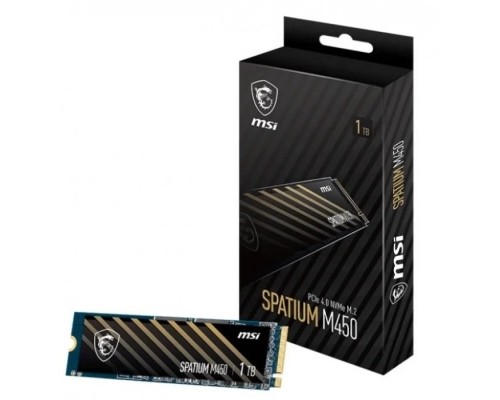 Накопичувач SSD M.2 2280 1TB SPATIUM M450 MSI (S78-440L980-P83)