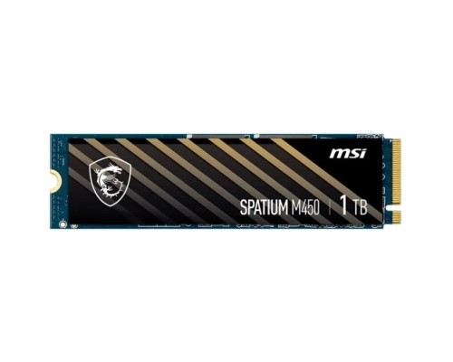 Накопичувач SSD M.2 2280 1TB SPATIUM M450 MSI (S78-440L980-P83)