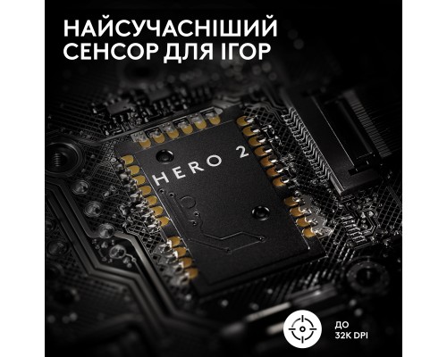 Мишка Logitech G Pro X Superlight 2 Lightspeed Wireless Black (910-006630)