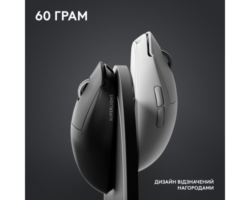 Мишка Logitech G Pro X Superlight 2 Lightspeed Wireless Black (910-006630)