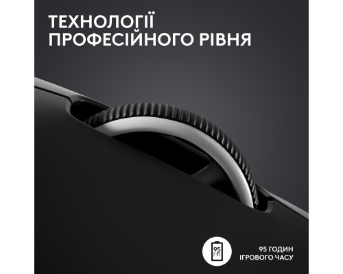 Мишка Logitech G Pro X Superlight 2 Lightspeed Wireless Black (910-006630)