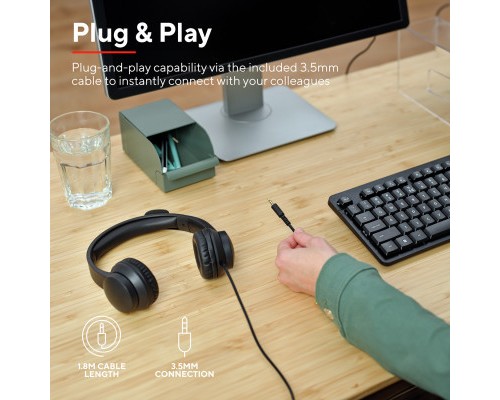 Навушники Trust Ayda PC 3.5mm Black (25087)