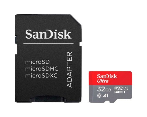 Карта пам'яті SanDisk 32GB microSDHC class 10 UHS-I A1 (SDSQUA4-032G-GN6IA)