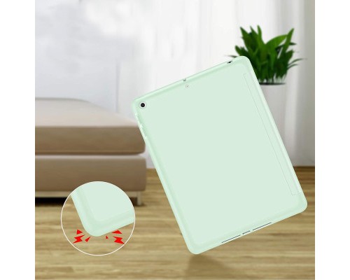 Чохол до планшета BeCover Tri Fold Soft TPU Silicone Apple iPad Air 4 10.9 2020/2021 Green (706871) (706871)