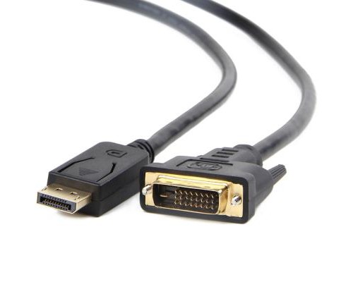 Кабель мультимедійний Display Port to DVI 24+1pin, 1.8m Cablexpert (CC-DPM-DVIM-1.8М)