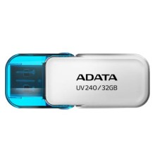 USB флеш накопичувач ADATA 32GB UV240 White USB 2.0 (AUV240-32G-RWH)