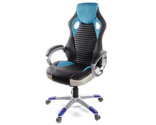 Крісло ігрове Аклас Григ PL TILT Синее (06158)