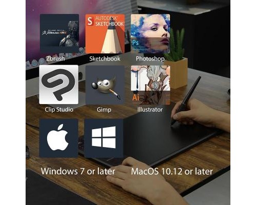 Графічний планшет Huion Giano WH1409 V2 (WH1409V2)