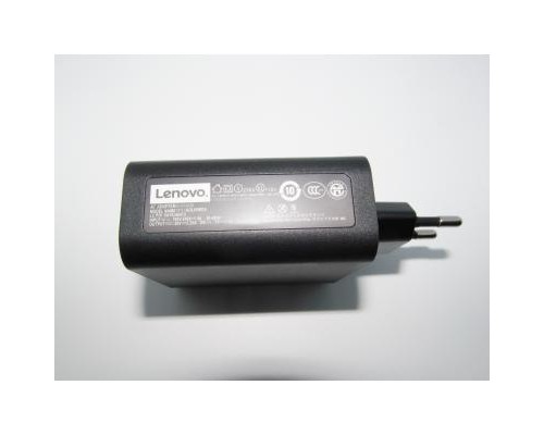 Блок живлення до ноутбуку Lenovo 65W 20V, 3.25A / 5V, 2A разъем bevel USB (косой) wall mount (ADL65WDA / A40248)