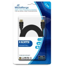 Кабель мультимедійний HDMI to HDMI 5.0m V2.0 Mediarange (MRCS158)