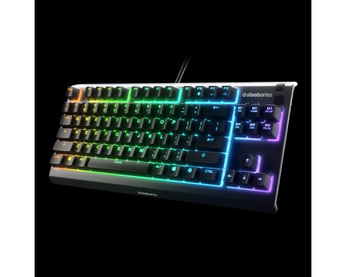 Клавіатура SteelSeries Apex 3 TKL UA USB Black (SS64831)