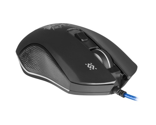 Мишка Defender Sleipnir GM-927 USB Black+ Килимок (52927)