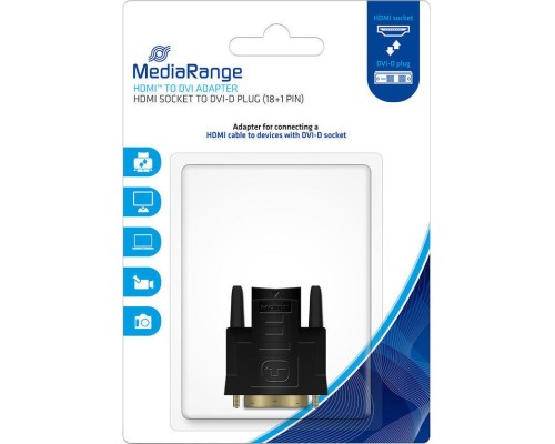 Перехідник HDMI to DVI MRCS170 Mediarange (MRCS170)