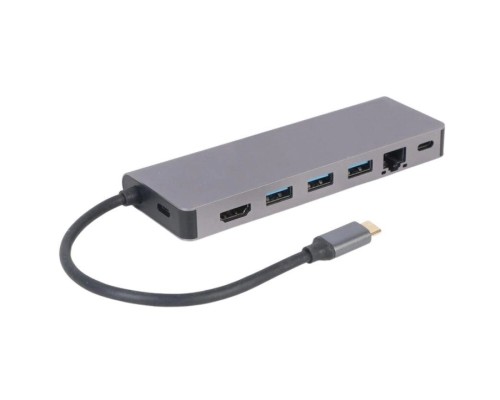 Концентратор Cablexpert USB-C 5-in-1 (A-CM-COMBO5-05)