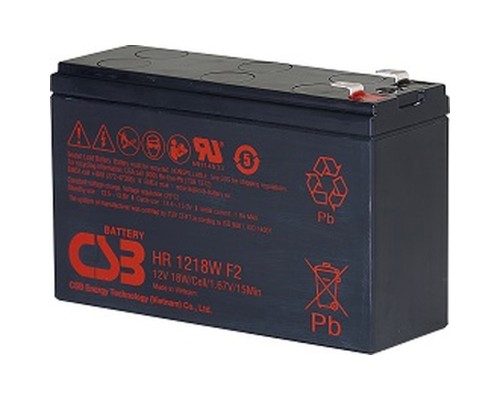 Батарея до ДБЖ CSB HR1218WF2 12V 18W (HR1218WF2)