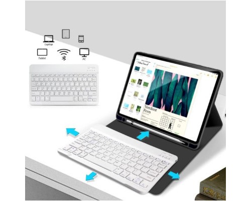 Чохол до планшета BeCover Keyboard Apple iPad 10.2 2019/2020/2021 Black (711134)