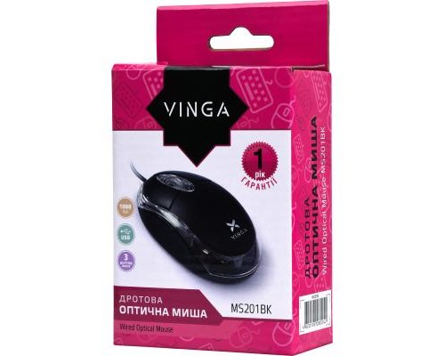 Мишка Vinga MS-201BK