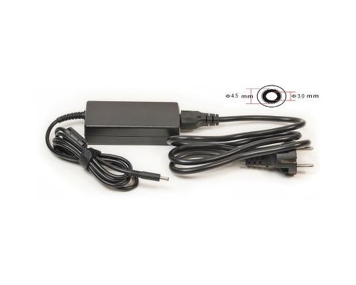 Блок живлення до ноутбуку PowerPlant DELL 220V, 19.5V 65W 3.34A (4.5*3.0) (DL65G4530)