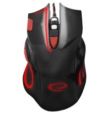 Мишка Esperanza MX401 Hawk black-red (EGM401KR)
