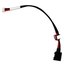 Роз'єм живлення ноутбука з кабелем для Toshiba PJ130 (5.5mm x 2.5mm), 4-pin, 16 см Универсальный (A49036)