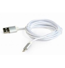 Дата кабель USB 2.0 AM to Lightning 1.8m Cablexpert (CCB-mUSB2B-AMLM-6-S)