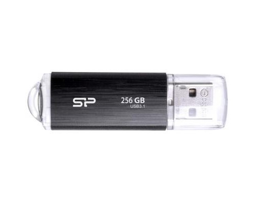 USB флеш накопичувач Silicon Power 256GB Blaze b02 Black USB 3.0 (SP256GBUF3B02V1K)