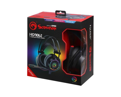 Навушники Marvo HG9062 Multi-LED 7.1 Black (HG9062)
