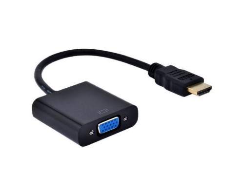 Перехідник ST-Lab HDMI male to VGA F (з кабелями аудіо і живлення від USB) (U-990)