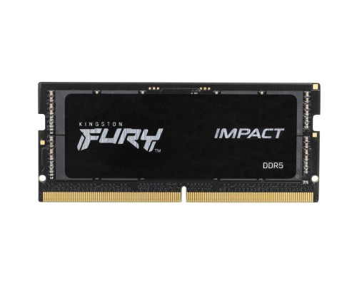 Модуль пам'яті для ноутбука SoDIMM DDR5 16GB 4800 MHz FURY Impact Kingston Fury (ex.HyperX) (KF548S38IB-16)