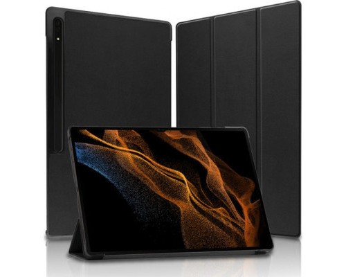 Чохол до планшета AirOn Premium Samsung Galaxy Tab S8 Ultra 14.6 2022 + protective film black (4822352781090)