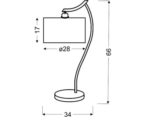 Настільна лампа Candellux 41-04239 DRAGA (41-04239)