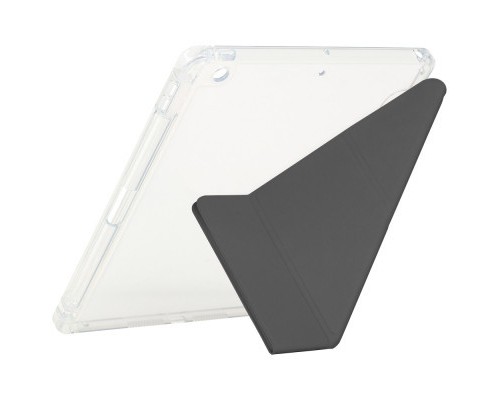 Чохол до планшета BeCover Ultra Slim Origami Transparent Apple Pencil Apple iPad 10.2 2019/2020/2021 Black (711098)