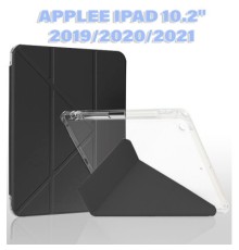 Чохол до планшета BeCover Ultra Slim Origami Transparent Apple Pencil Apple iPad 10.2 2019/2020/2021 Black (711098)