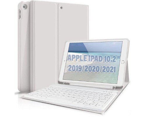 Чохол до планшета BeCover Keyboard Apple iPad 10.2 2019/2020/2021 Gray (711135)