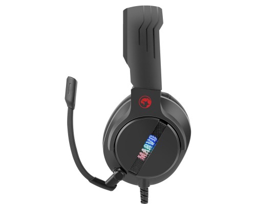 Навушники Marvo RGB-LED Black (HG9065)