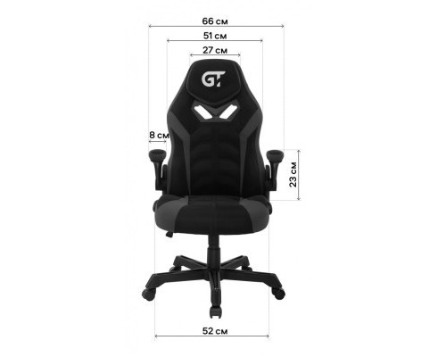 Крісло ігрове GT Racer X-2656 Black/Blue