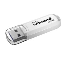USB флеш накопичувач Wibrand 128GB Marten White USB 3.2 Gen 1 (USB 3.0) (WI3.2/MA128P10W)