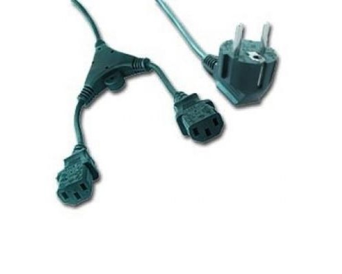 Кабель живлення C13 2x 2m Cablexpert (PC-186-ML6)