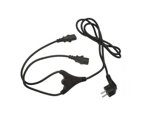 Кабель живлення C13 2x 2m Cablexpert (PC-186-ML6)