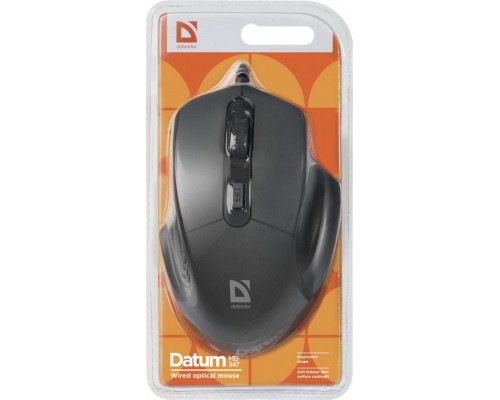 Мишка Defender Datum MB-347 Black (52347)
