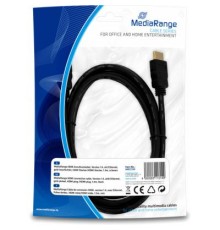 Кабель мультимедійний HDMI to HDMI 1.5m Mediarange (MRCS139)