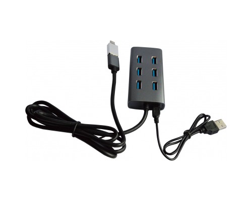 Концентратор Maiwo USB 3.0 Type-A / Type-C to 7х USB3.0 (KH700)