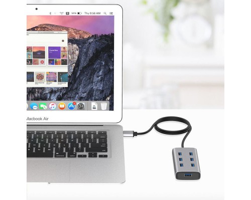 Концентратор Maiwo USB 3.0 Type-A / Type-C to 7х USB3.0 (KH700)