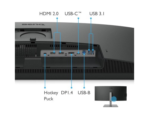 Монітор BenQ PD3420Q (9H.LJHLB.QPE)