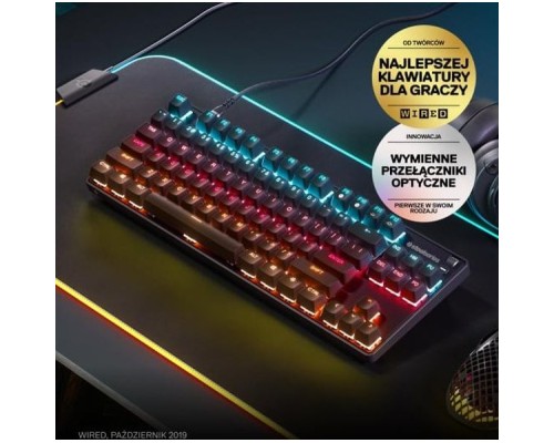 Клавіатура SteelSeries Apex 9 TKL USB Black (SS64847)