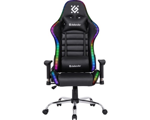 Крісло ігрове Defender Ultimate RGB Black (64355)