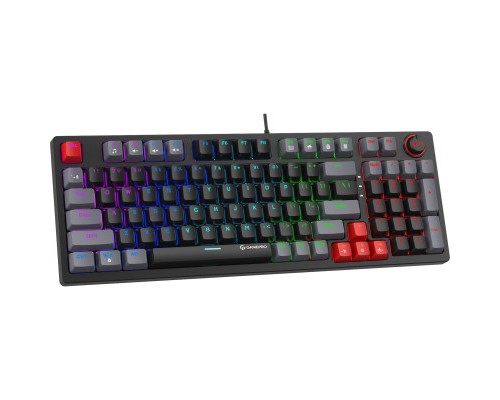 Клавіатура GamePro MK120B LED Blue Switches USB Black (MK120B)