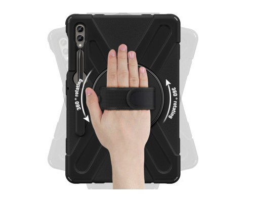 Чохол до планшета BeCover Heavy Duty Case Samsung Galaxy Tab S9 Plus (SM-X810/SM-X816)/S9 FE Plus (SM-X610/SM-X616) 12.4