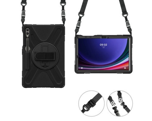 Чохол до планшета BeCover Heavy Duty Case Samsung Galaxy Tab S9 Plus (SM-X810/SM-X816)/S9 FE Plus (SM-X610/SM-X616) 12.4